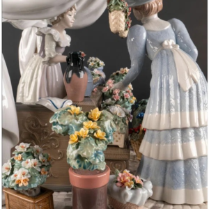 Flowers Market Sculpture. Limited Edition